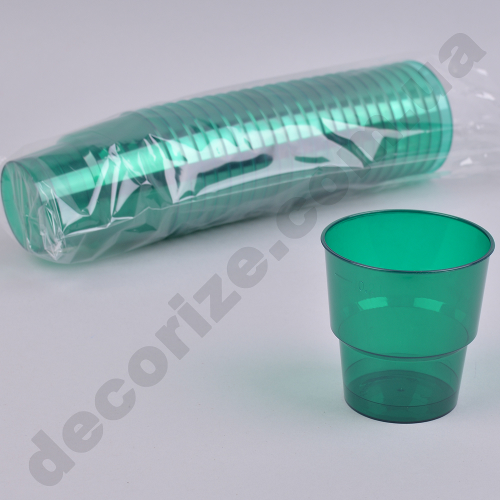 Стакан из пластика 0,2 (25шт)